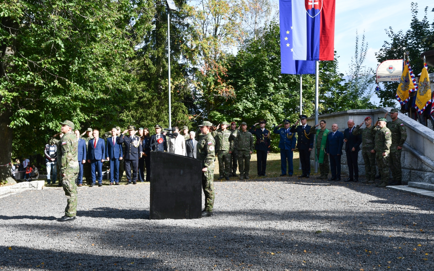 Vojenská prísaha kadetov 1. ročníka- Háj, 18. 09. 2026