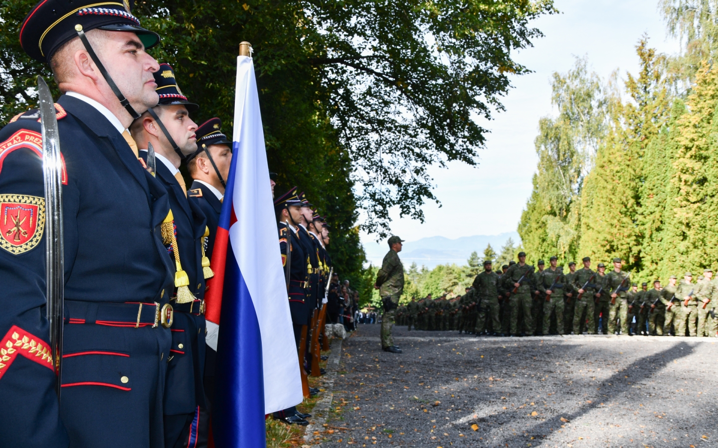 Vojenská prísaha kadetov 1. ročníka- Háj, 18. 09. 2026