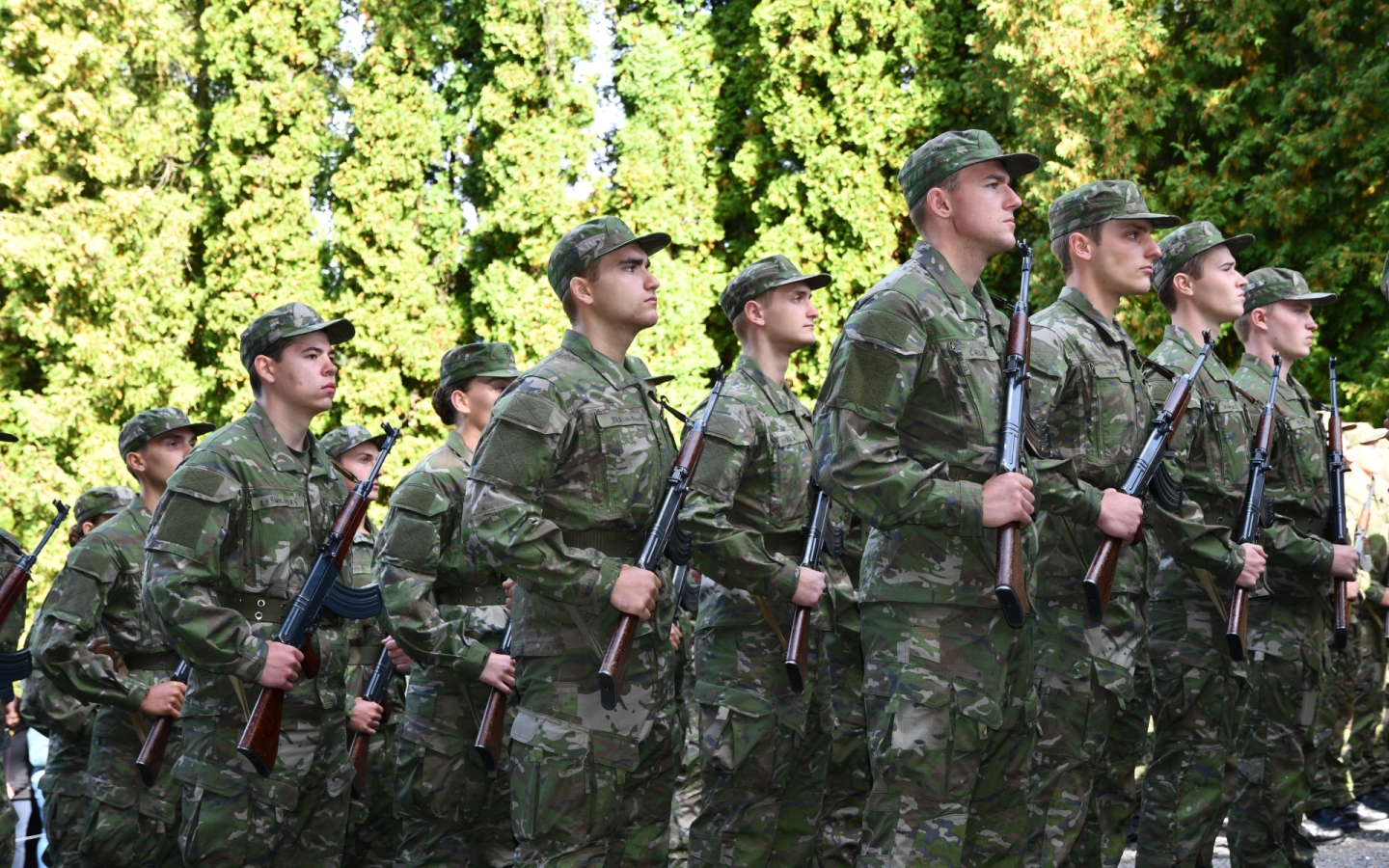 Vojenská prísaha kadetov 1. ročníka- Háj, 18. 09. 2026