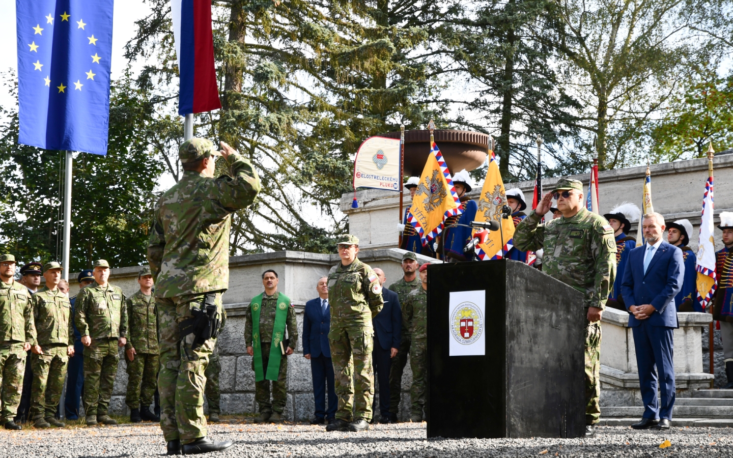 Vojenská prísaha kadetov 1. ročníka- Háj, 18. 09. 2026