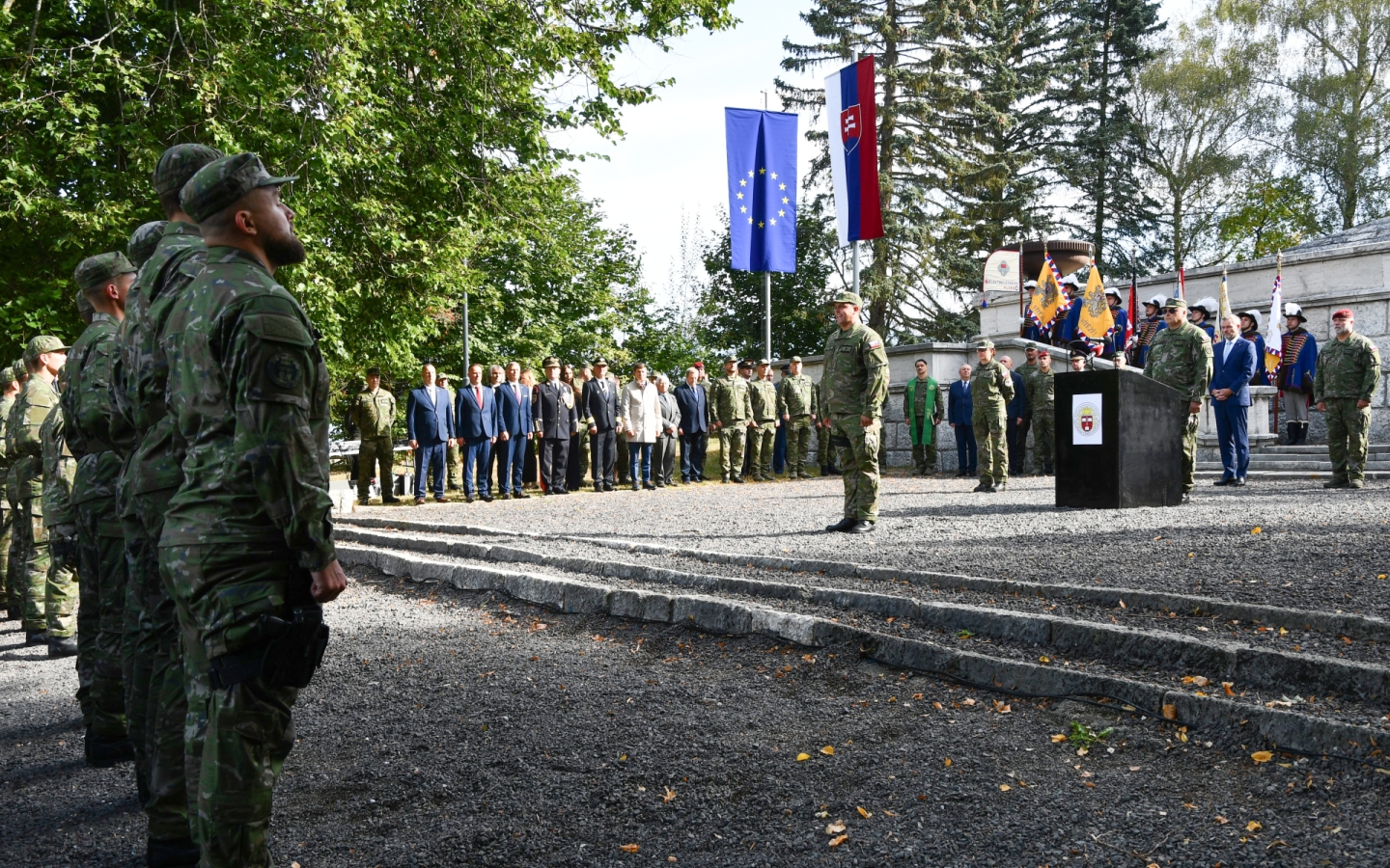 Vojenská prísaha kadetov 1. ročníka- Háj, 18. 09. 2026