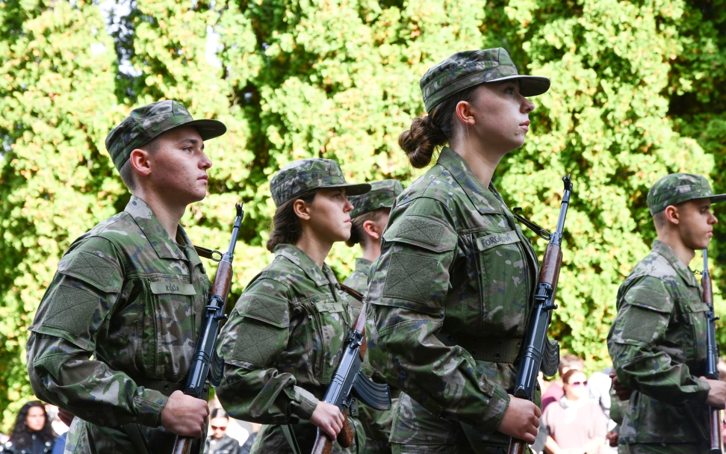 Vojenská prísaha kadetov 1. ročníka- Háj, 18. 09. 2026