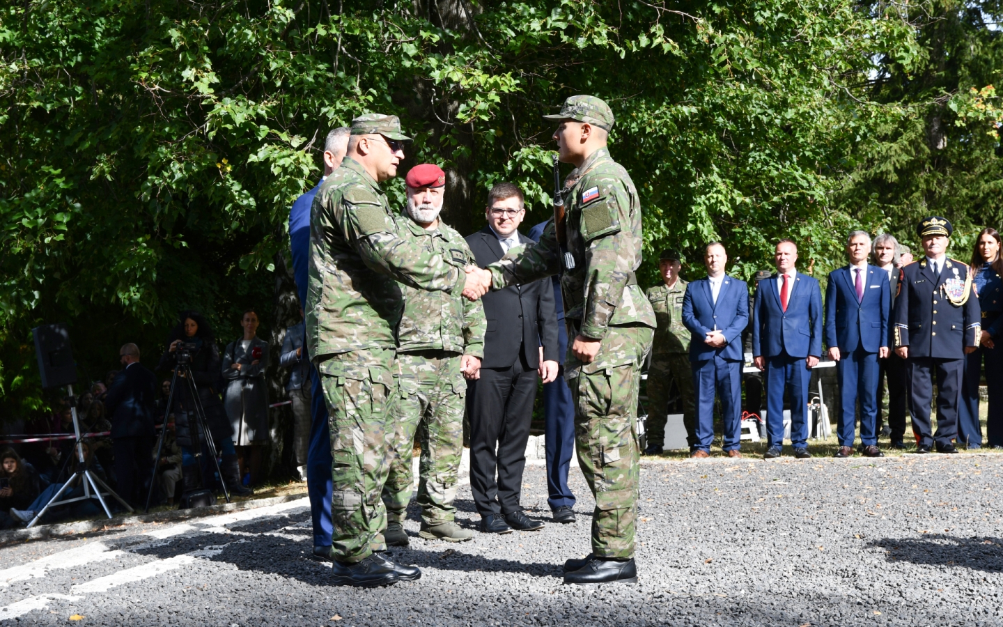 Vojenská prísaha kadetov 1. ročníka- Háj, 18. 09. 2026