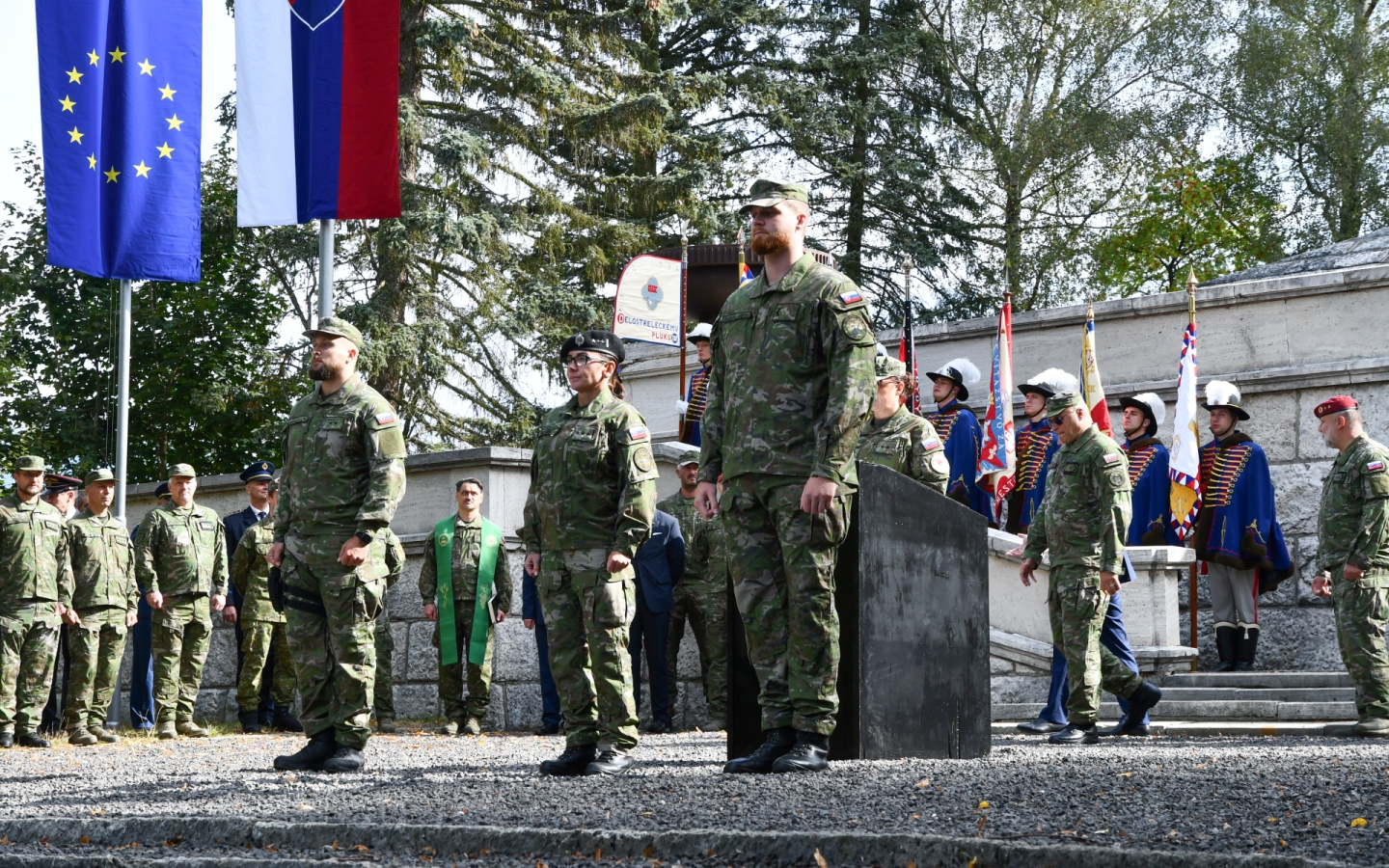 Vojenská prísaha kadetov 1. ročníka- Háj, 18. 09. 2026