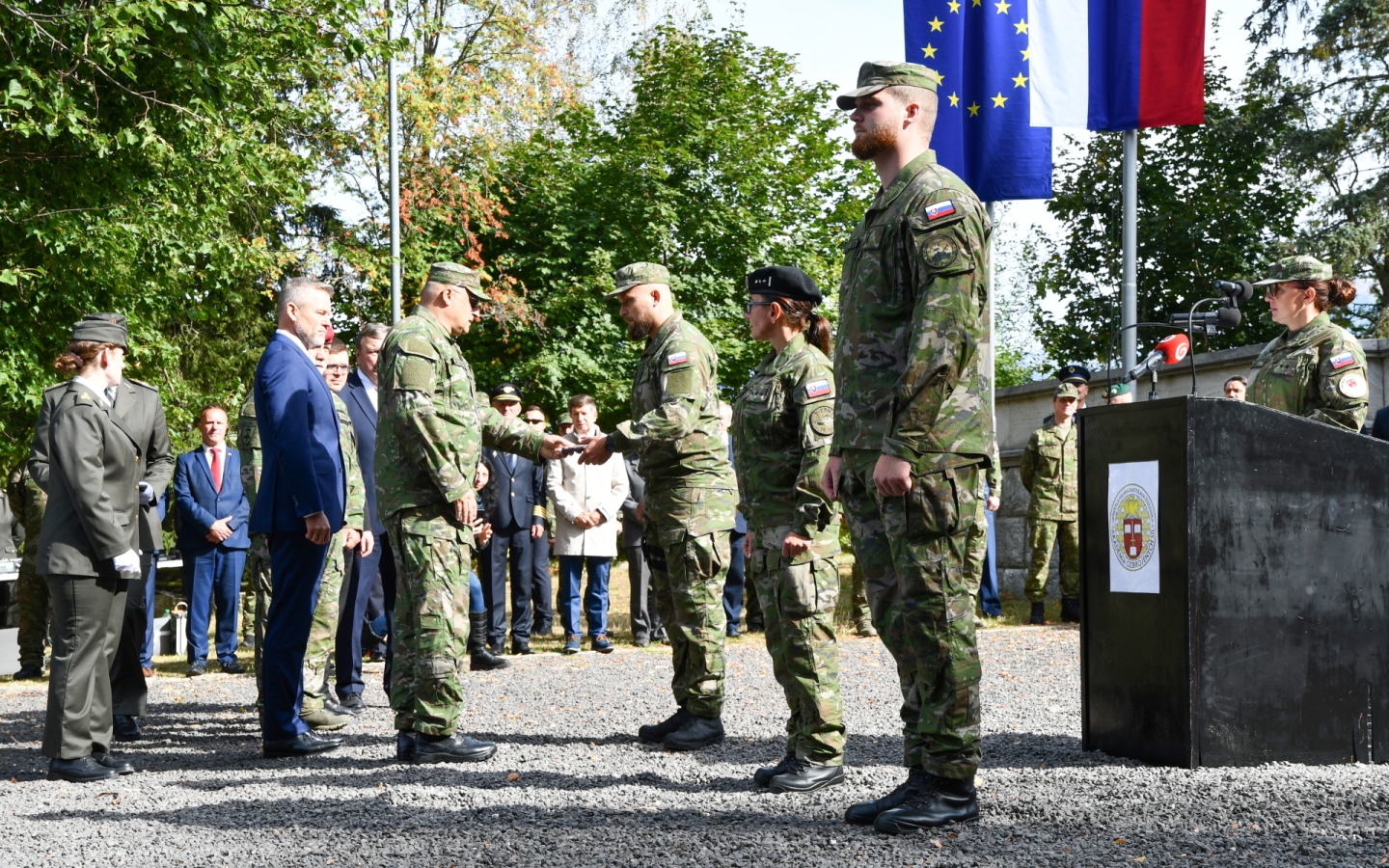 Vojenská prísaha kadetov 1. ročníka- Háj, 18. 09. 2026