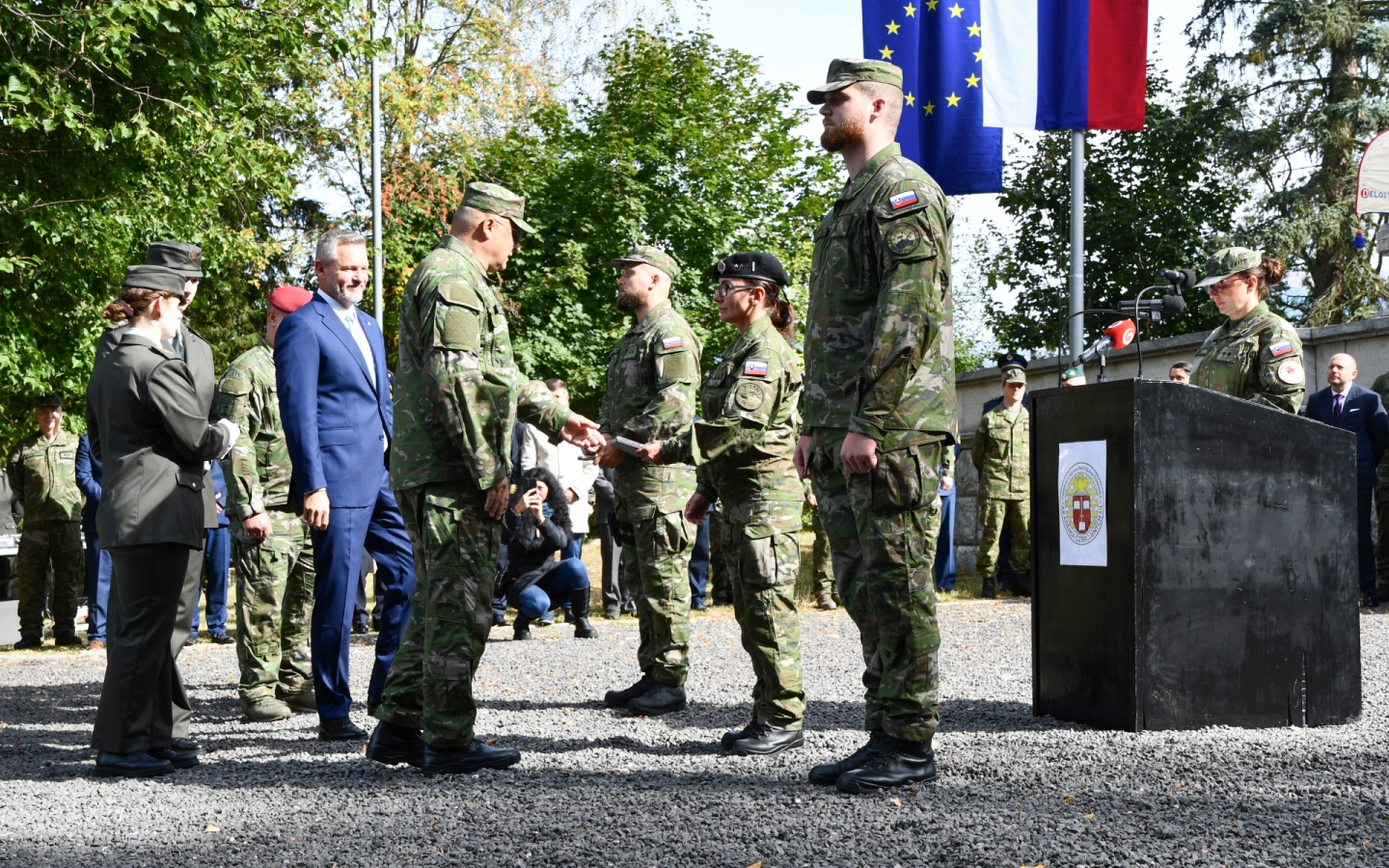 Vojenská prísaha kadetov 1. ročníka- Háj, 18. 09. 2026