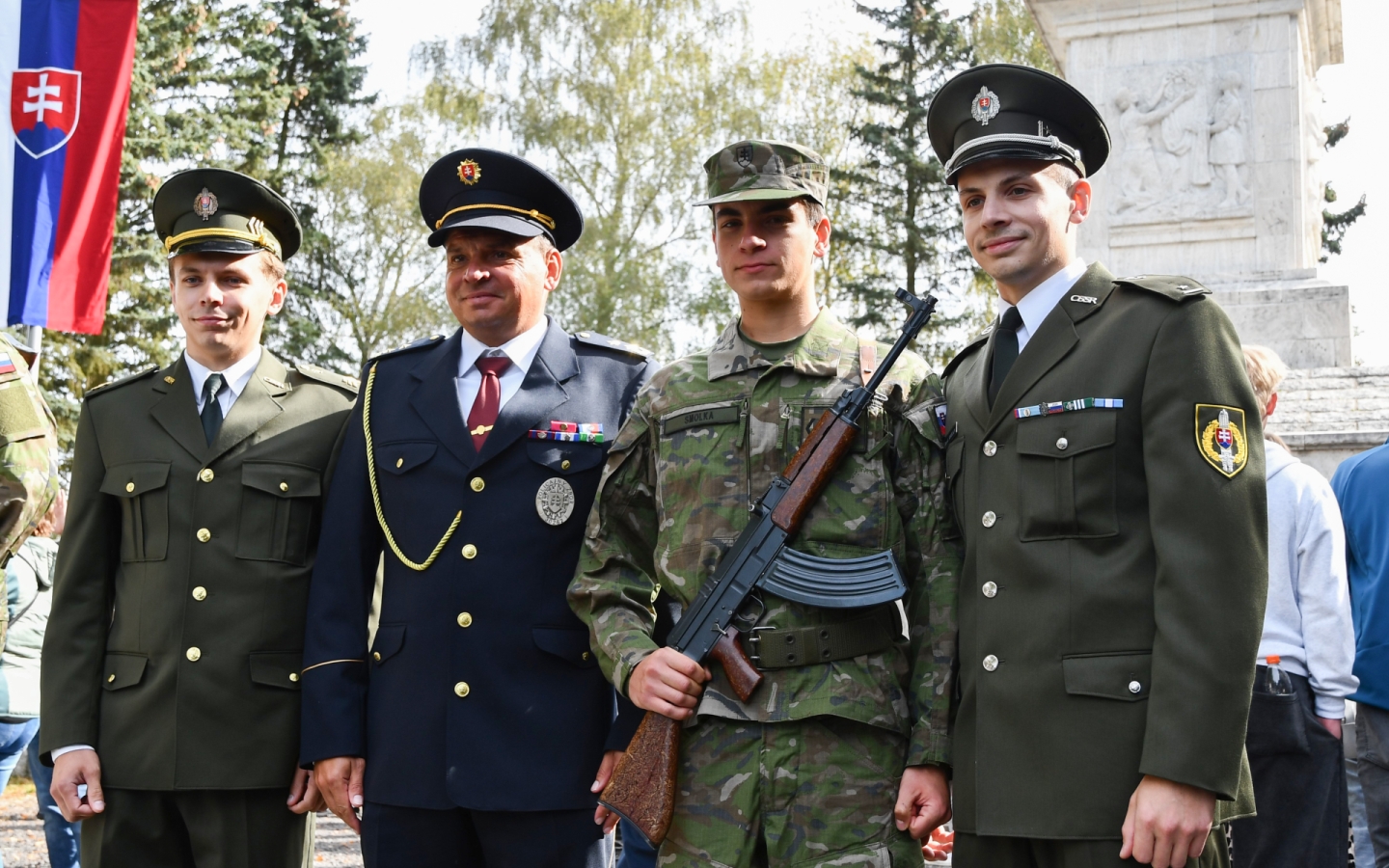 Vojenská prísaha kadetov 1. ročníka- Háj, 18. 09. 2026