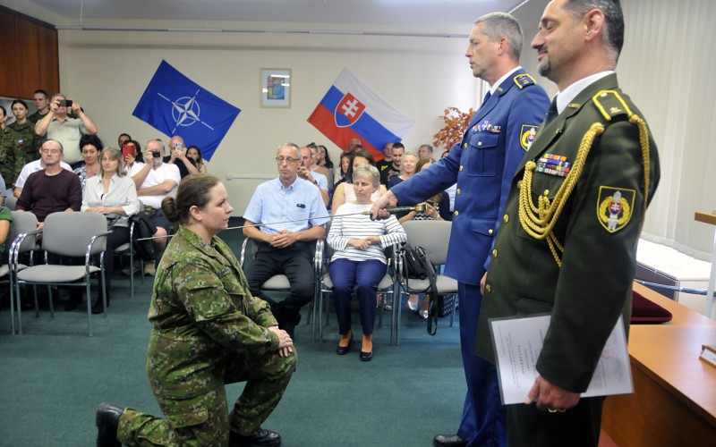 Promotion to the first officer rank – students of University Graduates Officers’ Course, June 10th 2022