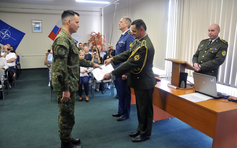 Promotion to the first officer rank – students of University Graduates Officers’ Course, June 10th 2022