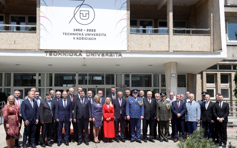 Academic graduation ceremony of AFA graduates at Technical University of Kosice, May 10th 2022