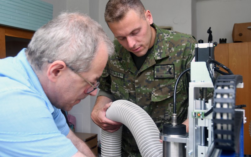 Department of mechanical engineering – teaching of cadets, June 14th 2022