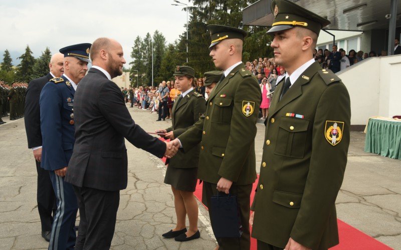 Slávnostné vyradenia kadetov AOS, 08. 07. 2022
