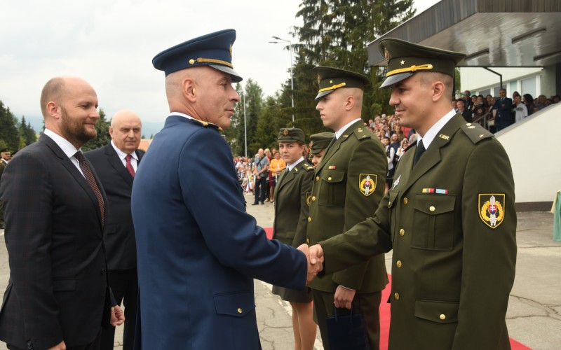 Slávnostné vyradenia kadetov AOS, 08. 07. 2022