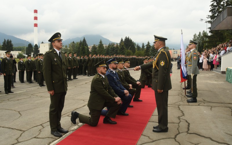 Slávnostné vyradenia kadetov AOS, 08. 07. 2022