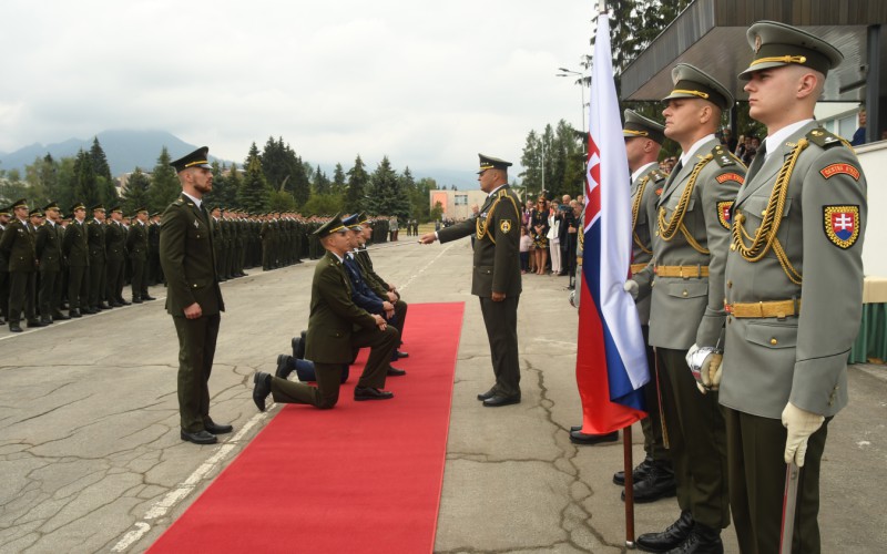 Slávnostné vyradenia kadetov AOS, 08. 07. 2022