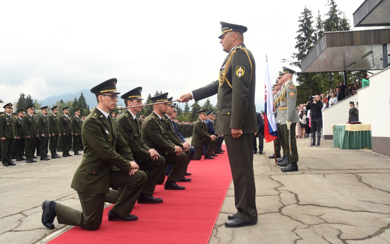 Slávnostné vyradenia kadetov AOS, 08. 07. 2022