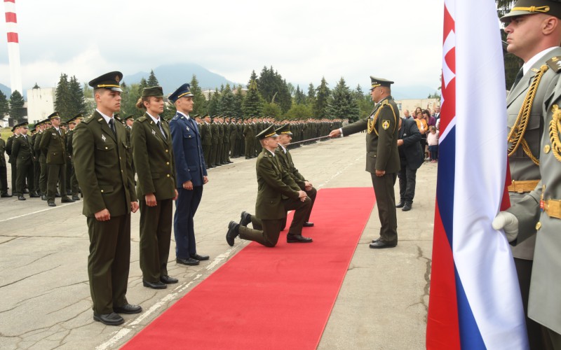 Slávnostné vyradenia kadetov AOS, 08. 07. 2022