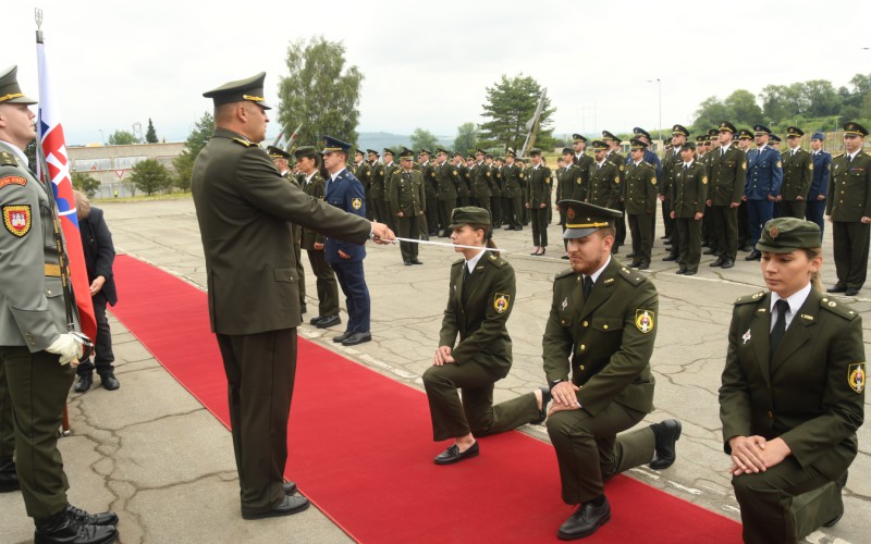 Slávnostné vyradenia kadetov AOS, 08. 07. 2022