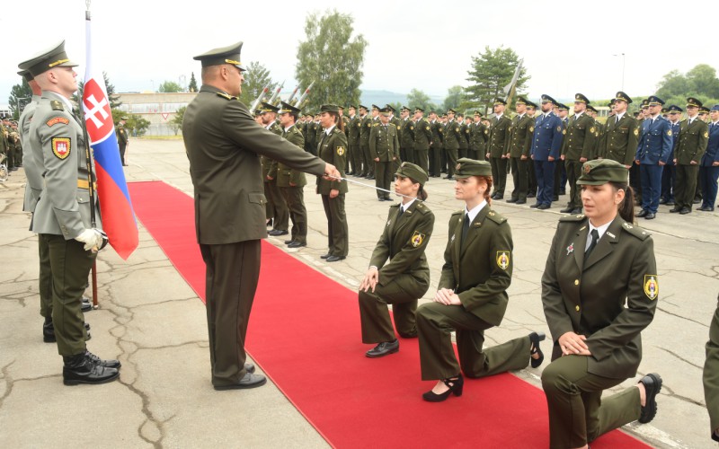 Slávnostné vyradenia kadetov AOS, 08. 07. 2022