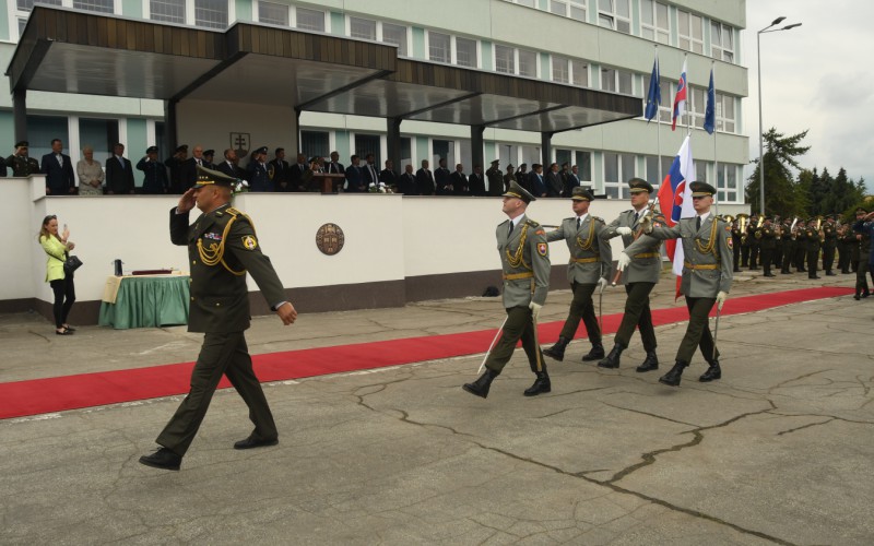 Slávnostné vyradenia kadetov AOS, 08. 07. 2022
