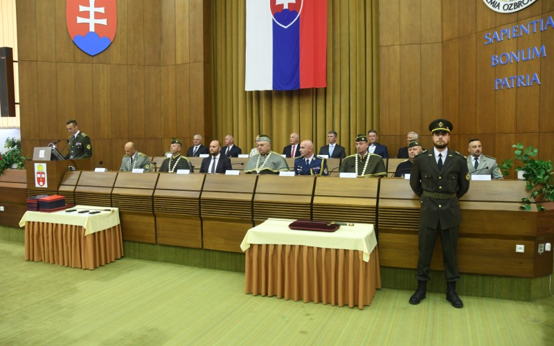 Slávnostná promócia kadetov AOS, 08. 07. 2022