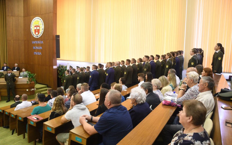 Slávnostná promócia kadetov AOS, 08. 07. 2022