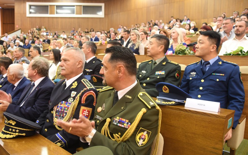 Slávnostná promócia kadetov AOS, 08. 07. 2022