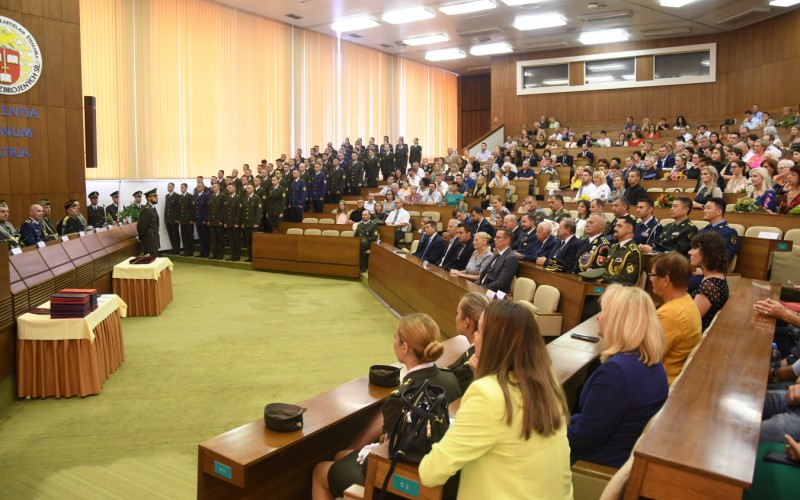 Slávnostná promócia kadetov AOS, 08. 07. 2022
