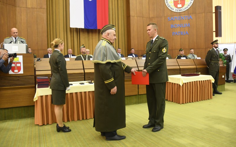 Slávnostná promócia kadetov AOS, 08. 07. 2022