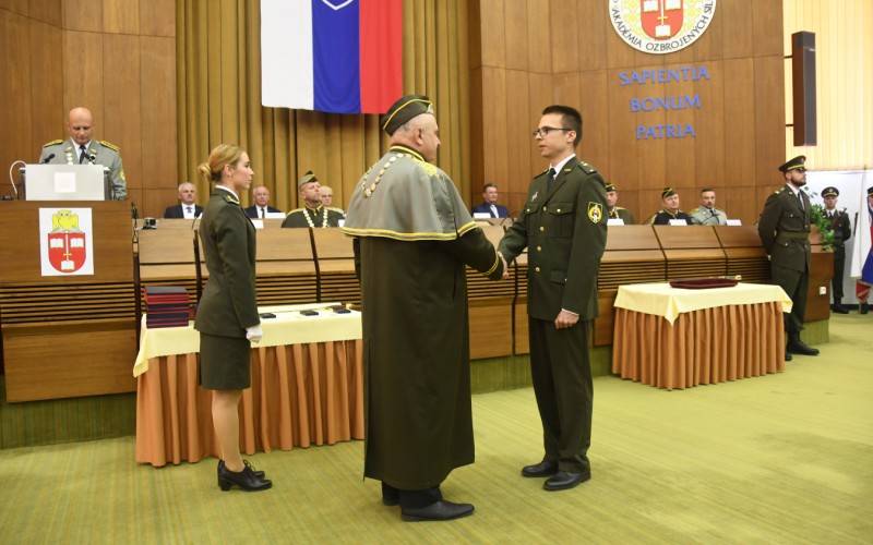 Slávnostná promócia kadetov AOS, 08. 07. 2022