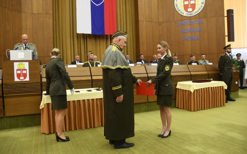 Slávnostná promócia kadetov AOS, 08. 07. 2022