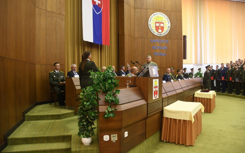 Slávnostná promócia kadetov AOS, 08. 07. 2022