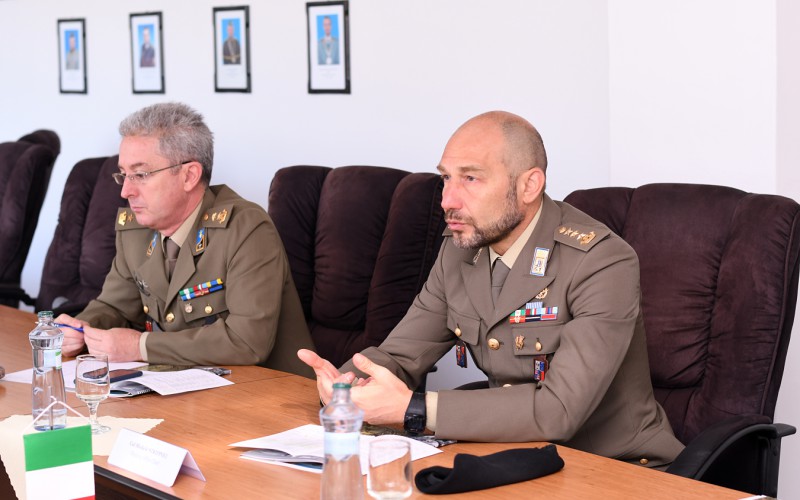 Návšteva z Veliteľstva armádneho vzdelávania a výcviku a Školy aplikovaných vojenských štúdií - Taliansko, 13. 07. 2022