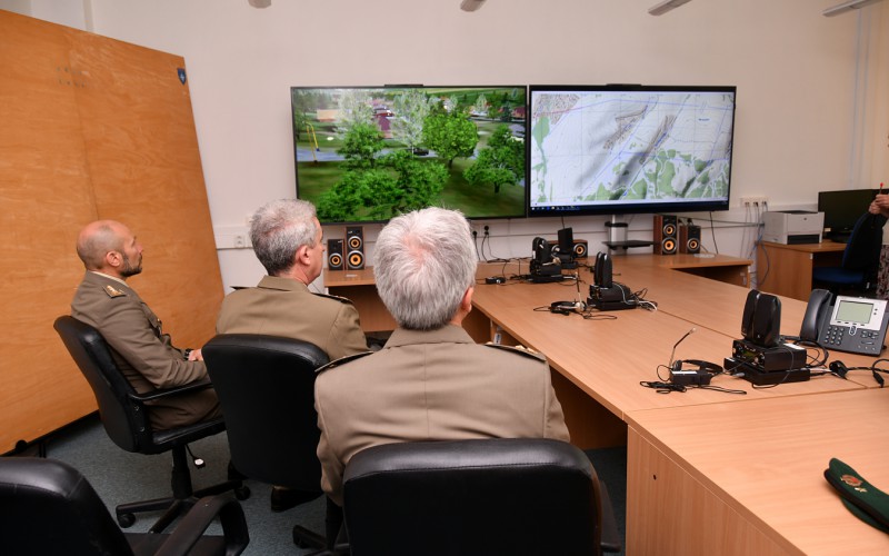 Návšteva z Veliteľstva armádneho vzdelávania a výcviku a Školy aplikovaných vojenských štúdií - Taliansko, 13. 07. 2022