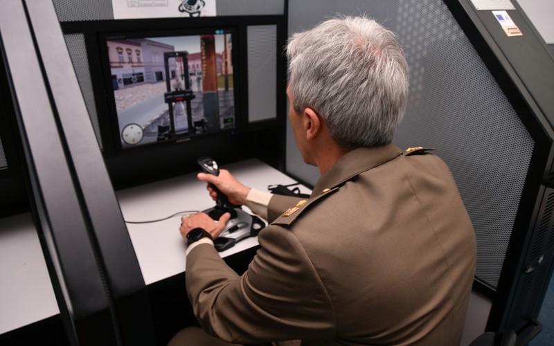 Návšteva z Veliteľstva armádneho vzdelávania a výcviku a Školy aplikovaných vojenských štúdií - Taliansko, 13. 07. 2022