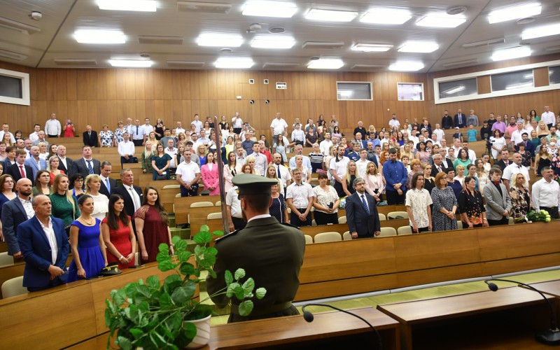 Slávnostná promócia bakalárov AOS, 15. 07. 2022