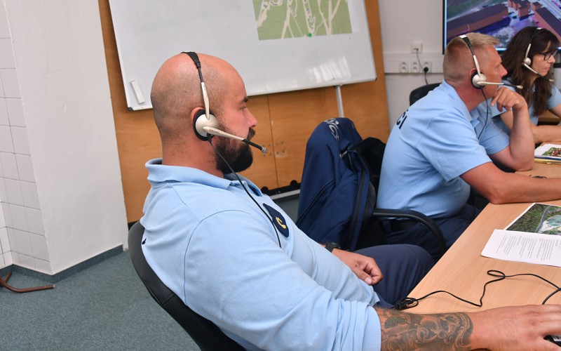 Hasičský zbor cvičil v AOS, 18. 07. 2022