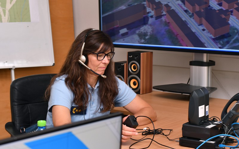 Hasičský zbor cvičil v AOS, 18. 07. 2022