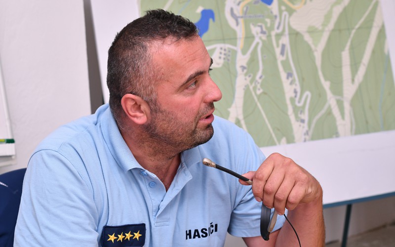 Hasičský zbor cvičil v AOS, 18. 07. 2022