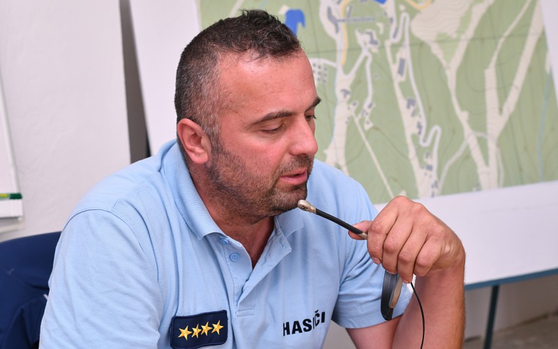 Hasičský zbor cvičil v AOS, 18. 07. 2022