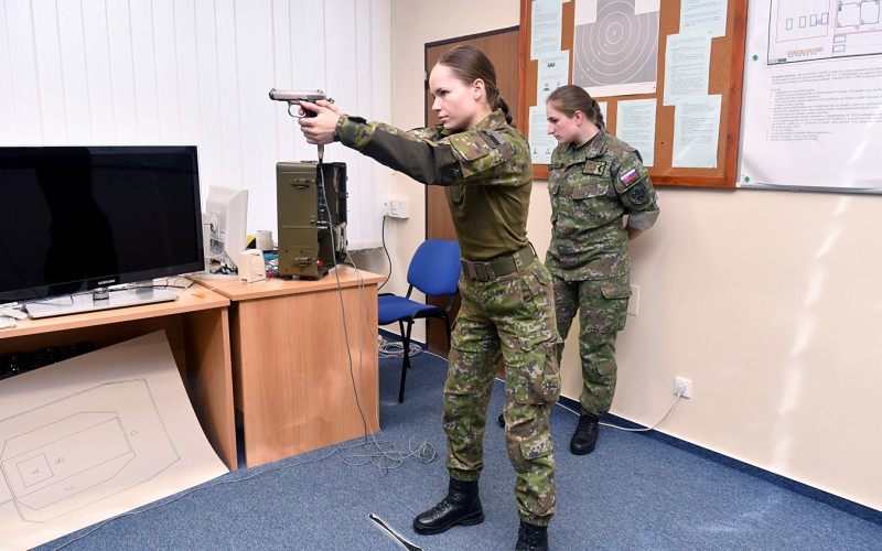 Field training of 1st year cadets, July 18th 2022