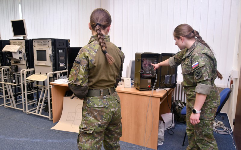 Field training of 1st year cadets, July 18th 2022