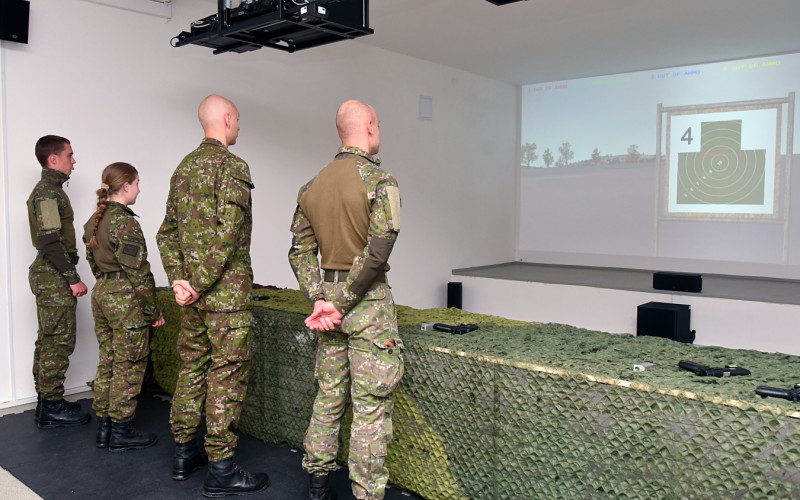 Field training of 1st year cadets, July 18th 2022