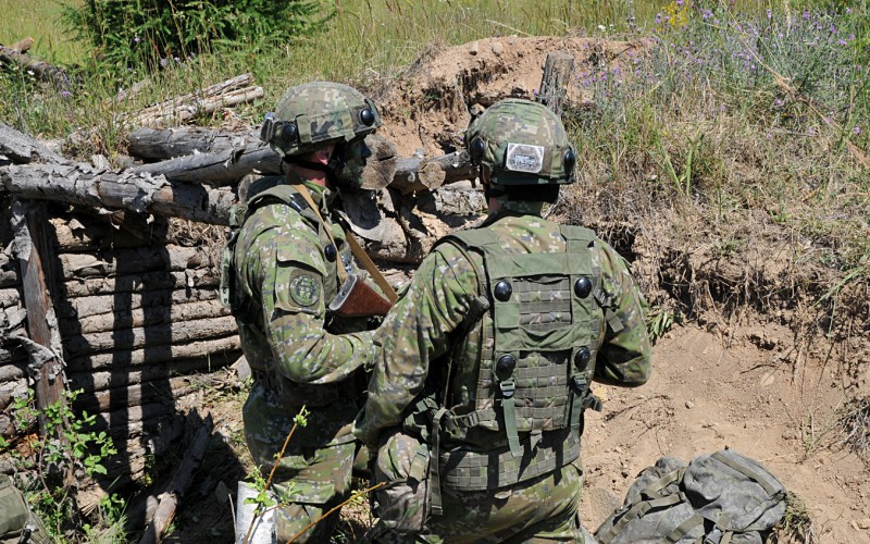 Field training of 3rd year cadets, Kamenica nad Cirochou, July 21st 2022