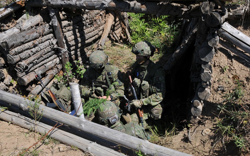 Field training of 3rd year cadets, Kamenica nad Cirochou, July 21st 2022