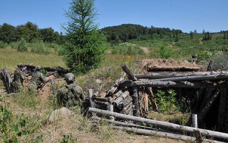 Field training of 3rd year cadets, Kamenica nad Cirochou, July 21st 2022