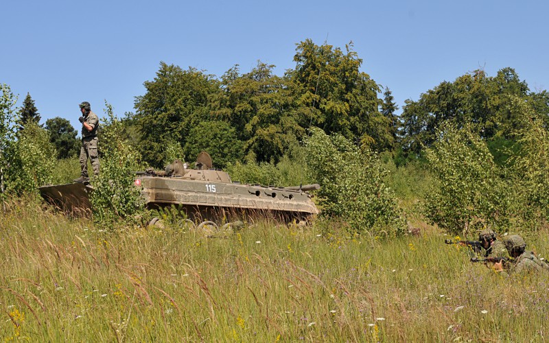 Field training of 3rd year cadets, Kamenica nad Cirochou, July 21st 2022