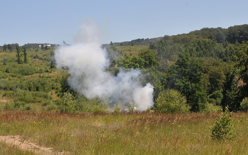 Field training of 3rd year cadets, Kamenica nad Cirochou, July 21st 2022