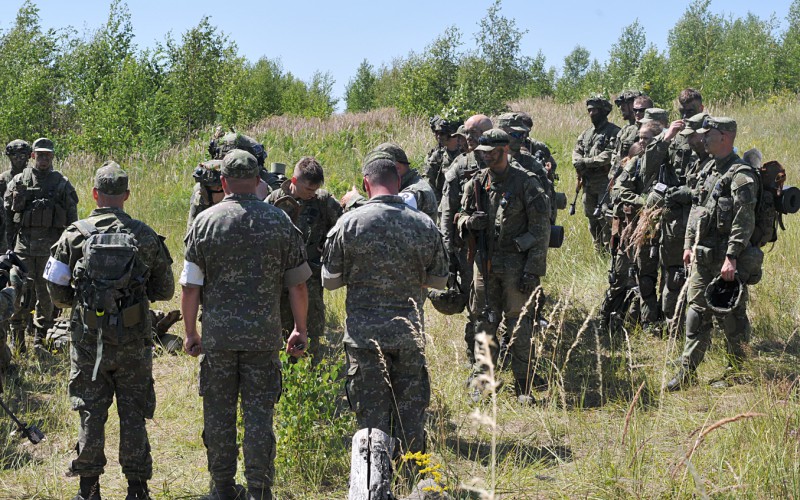 Field training of 3rd year cadets, Kamenica nad Cirochou, July 21st 2022