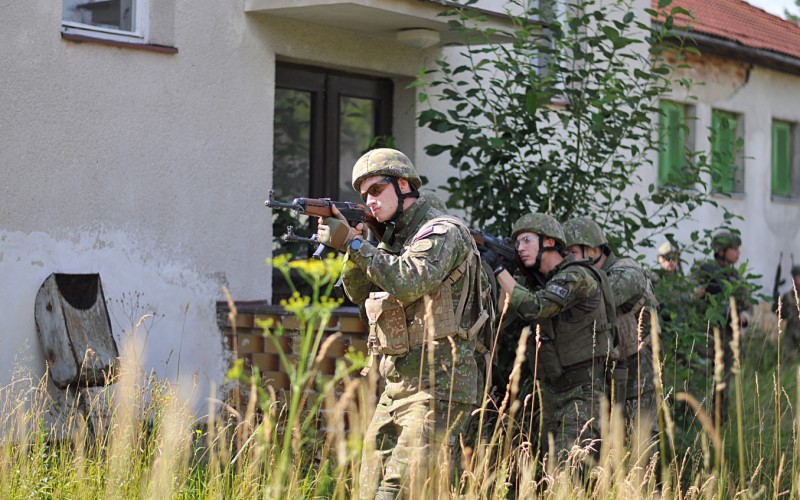 Field training of 2nd year cadets, July 22nd 2022